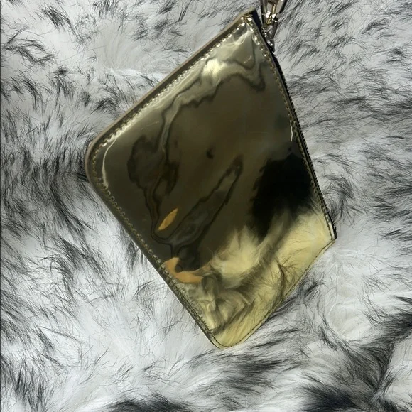 Love Moschino Gold Clutch Bag, GUC